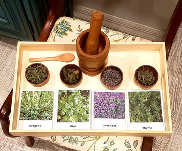 Teaberry Farms Mortar & Pestle and Herbs